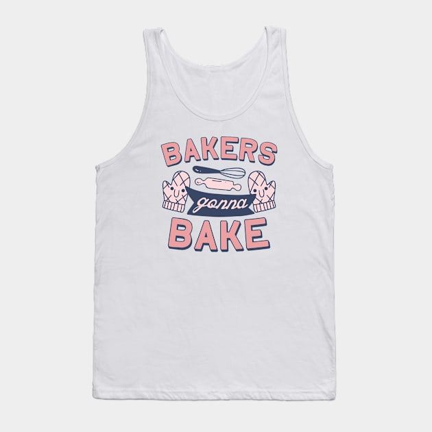 Bakers Gonna Bake Tank Top by LuckyFoxDesigns